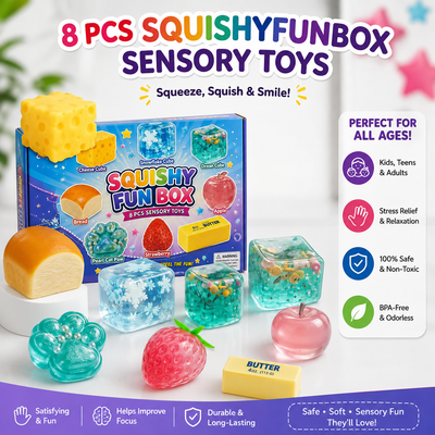 8-Piece Squishy Set Box