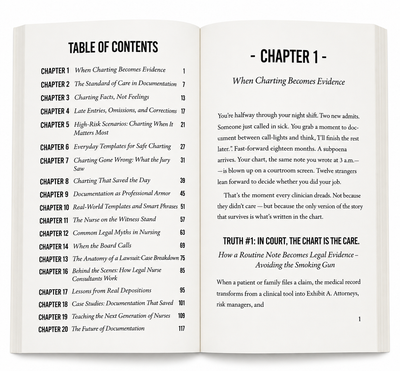 Chart Like a Lawyer: Legal Charting for Nurses & NPs