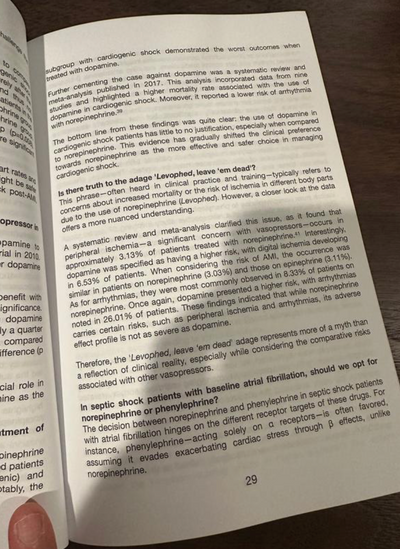 The Vasopressor & Inotrope Handbook