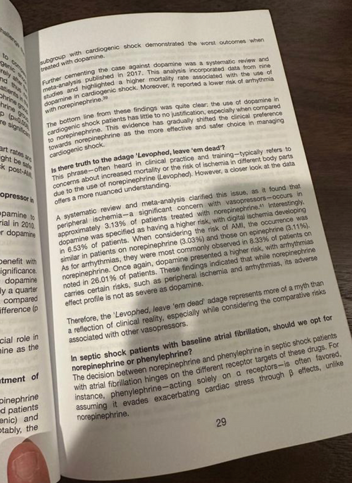 The Vasopressor & Inotrope Handbook
