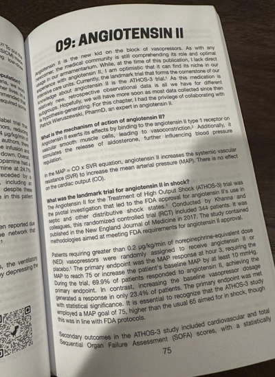 The Vasopressor & Inotrope Handbook