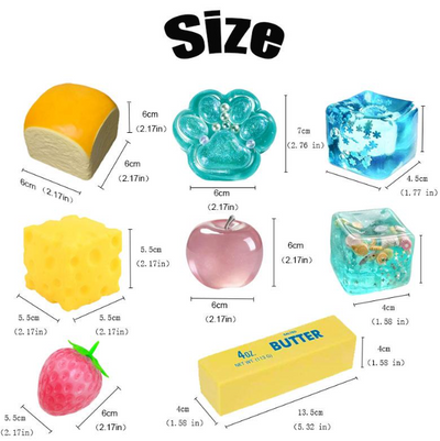 8-Piece Squishy Set Box